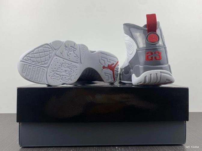 1st Kicks Shoes Red CT8019-162 Jordan 9 Air Fire 0730
